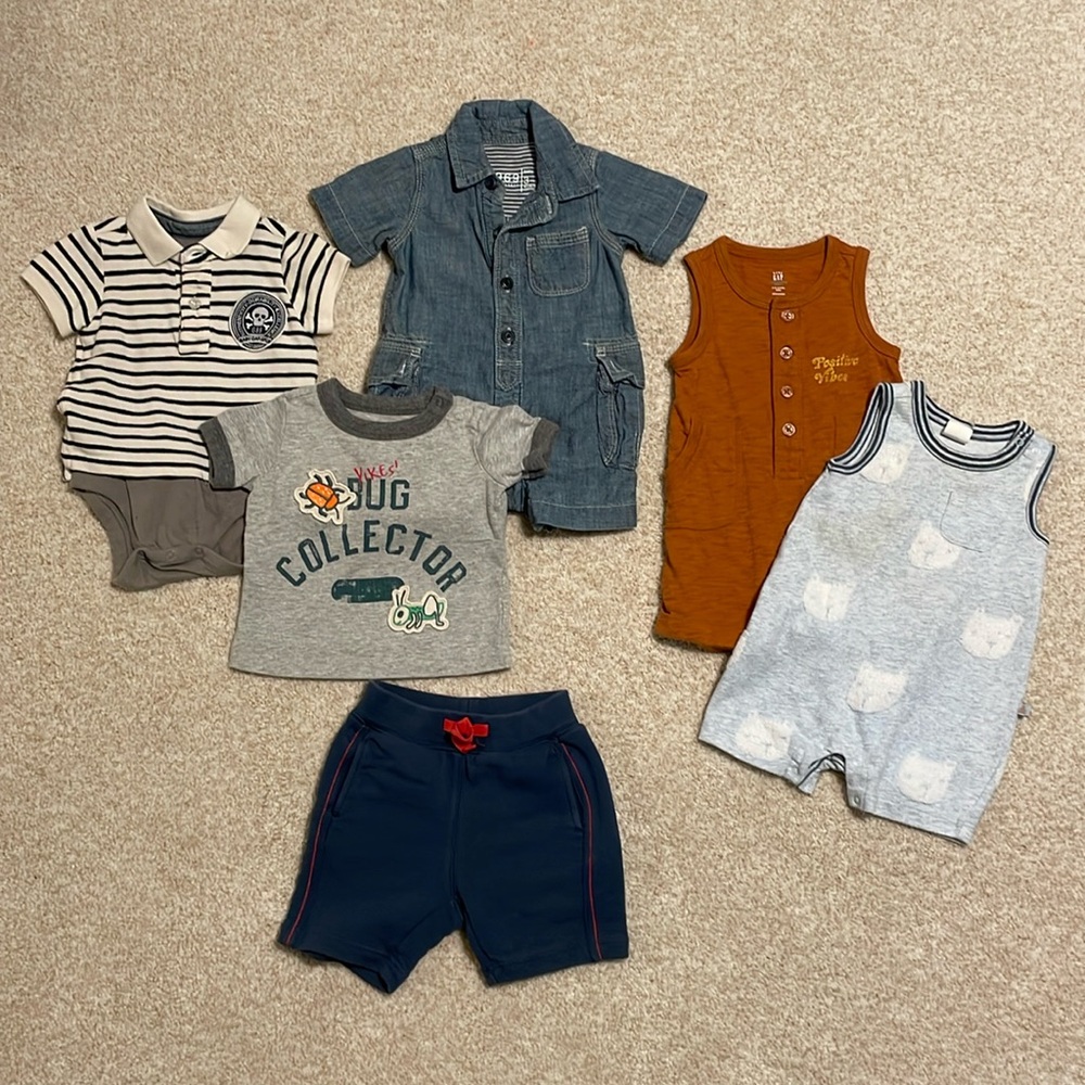 Baby Gap 3-6Month (Warm Weather Lot)